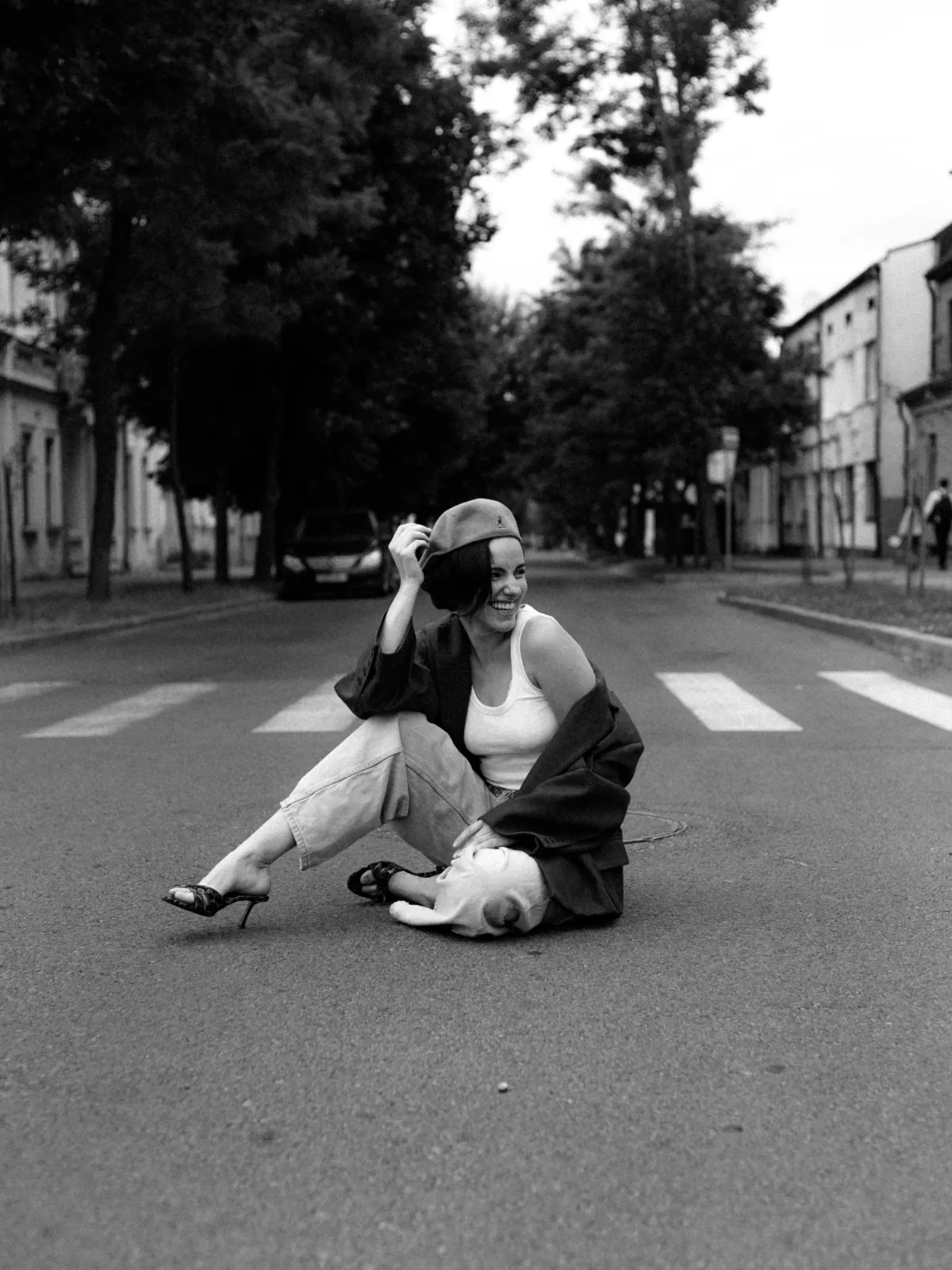 Эмоциональный чёрно-белый портрет — индивидуальная фотосессия